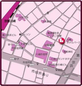 宮本町中央診療所MAP